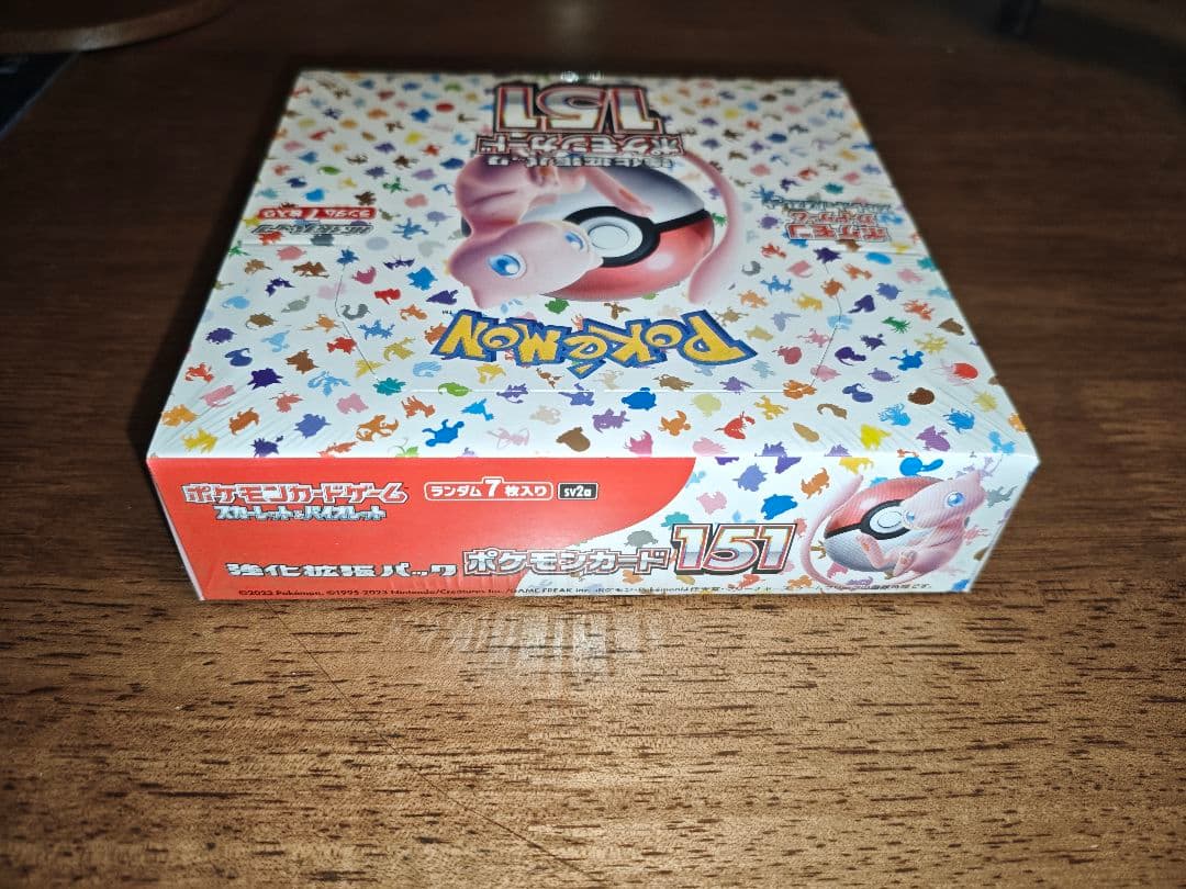 【シュリンク付き】ポケモンカード151 未開封BOX