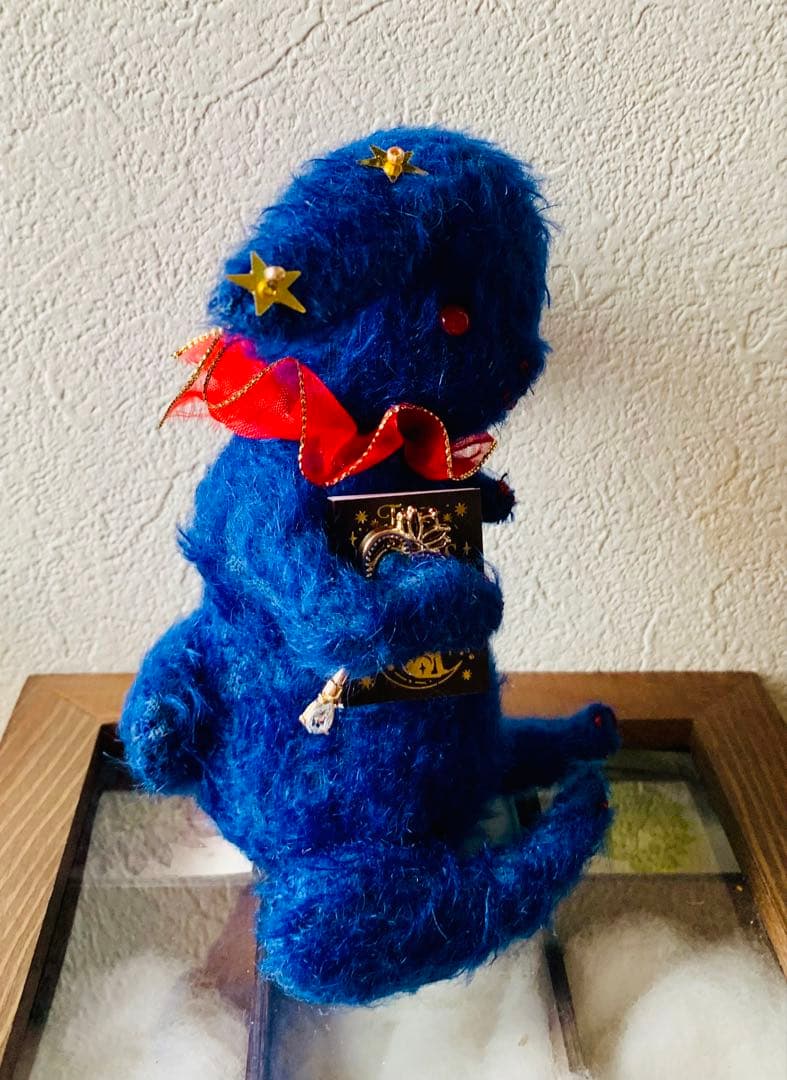 ハンドメイド　テディラビット ヴェロニカ嬢　オッドアイ　ロップイヤー