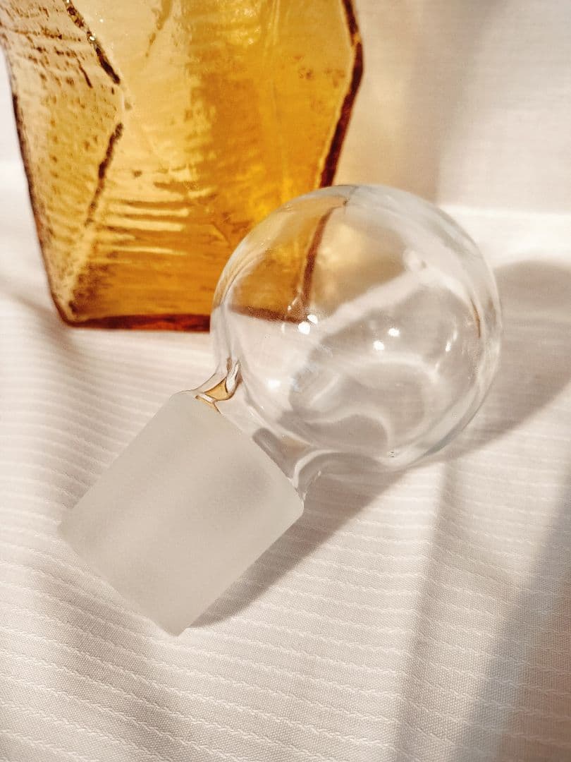 値下処分★レトロ アンティーク★sasakiglass デキャンタ グラスセット