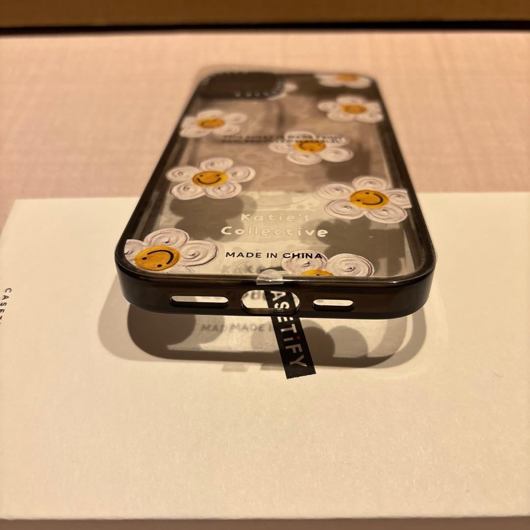 CASETiFY iPhone15plus ケースカバー　花柄　ケースティファイ