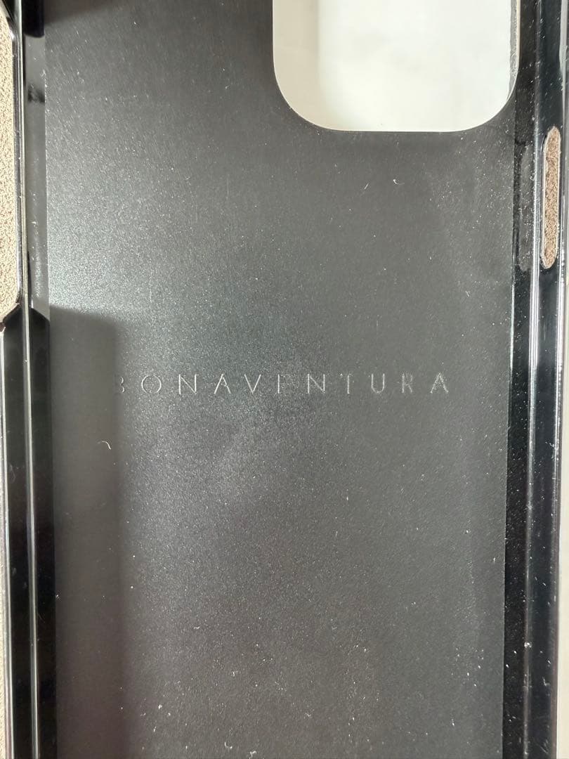 BONAVENTURA iPhone13promax手帳型シュリンクレザー