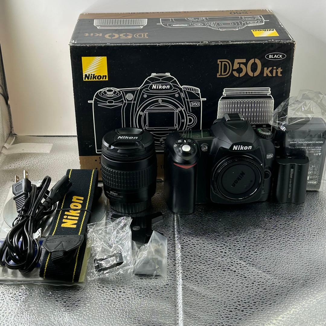 ニコン Nikon D50 28-80mm レンズセット 箱付き付属品多数
