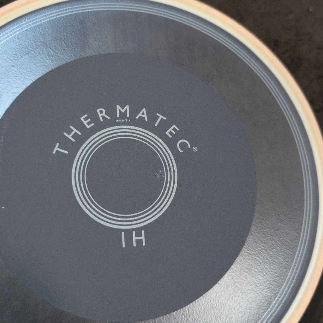 THERMATEC IH対応 土鍋 花と実デザイン 9号