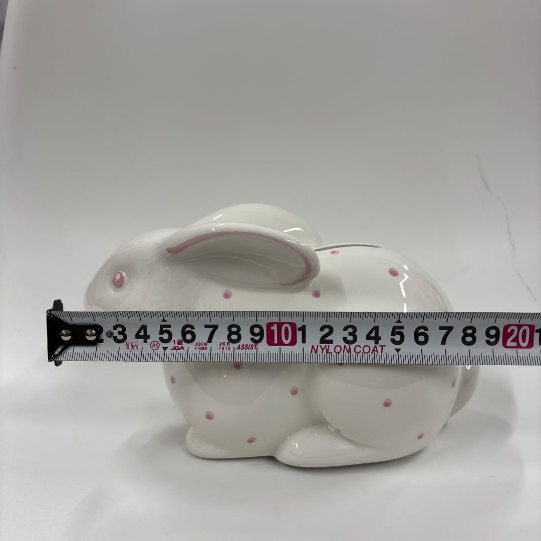 ティファニー　ラビット　貯金箱