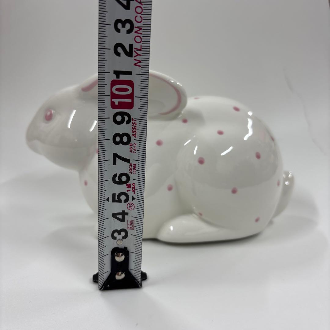 ティファニー　ラビット　貯金箱