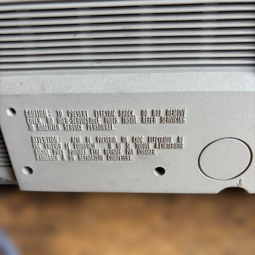 ラジカセ　SONY CFS-20 レトロ　アンティーク　通電確認済み