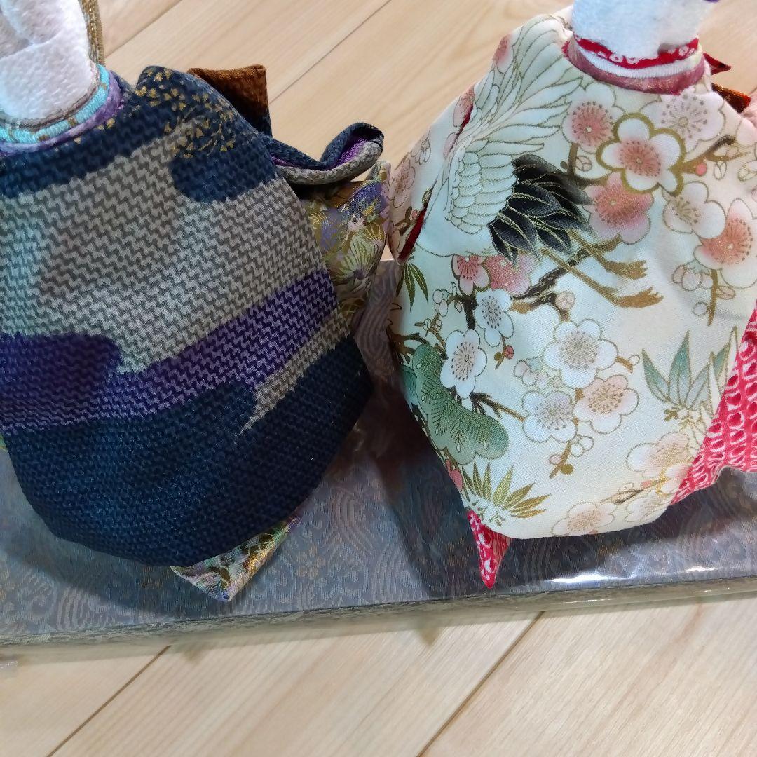 うさぎの雛人形（手作り）　お雛様　因幡の白兎　恋のキューピット