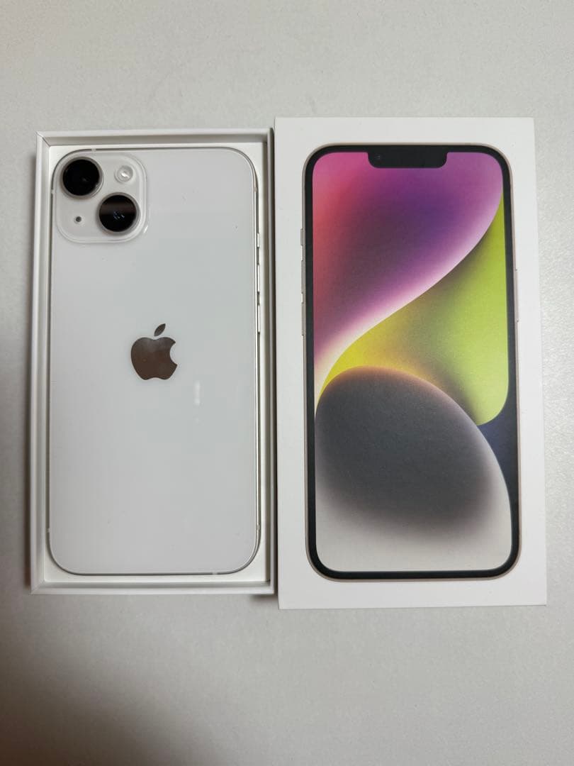 専用 Apple iPhone 14 ホワイト 本体【美品】