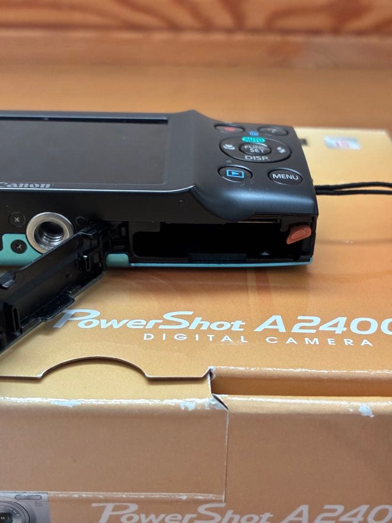 【完品美品】Canon A2400 IS ブルー 動作OK