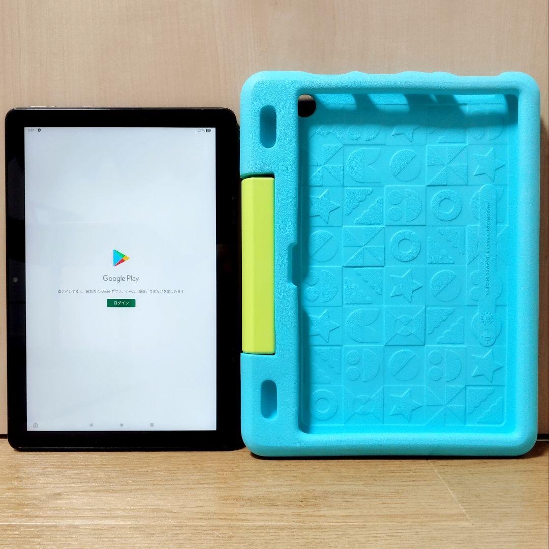 美品 Fire HD 10 キッズモデル 第11世代(2021) アクアマリン