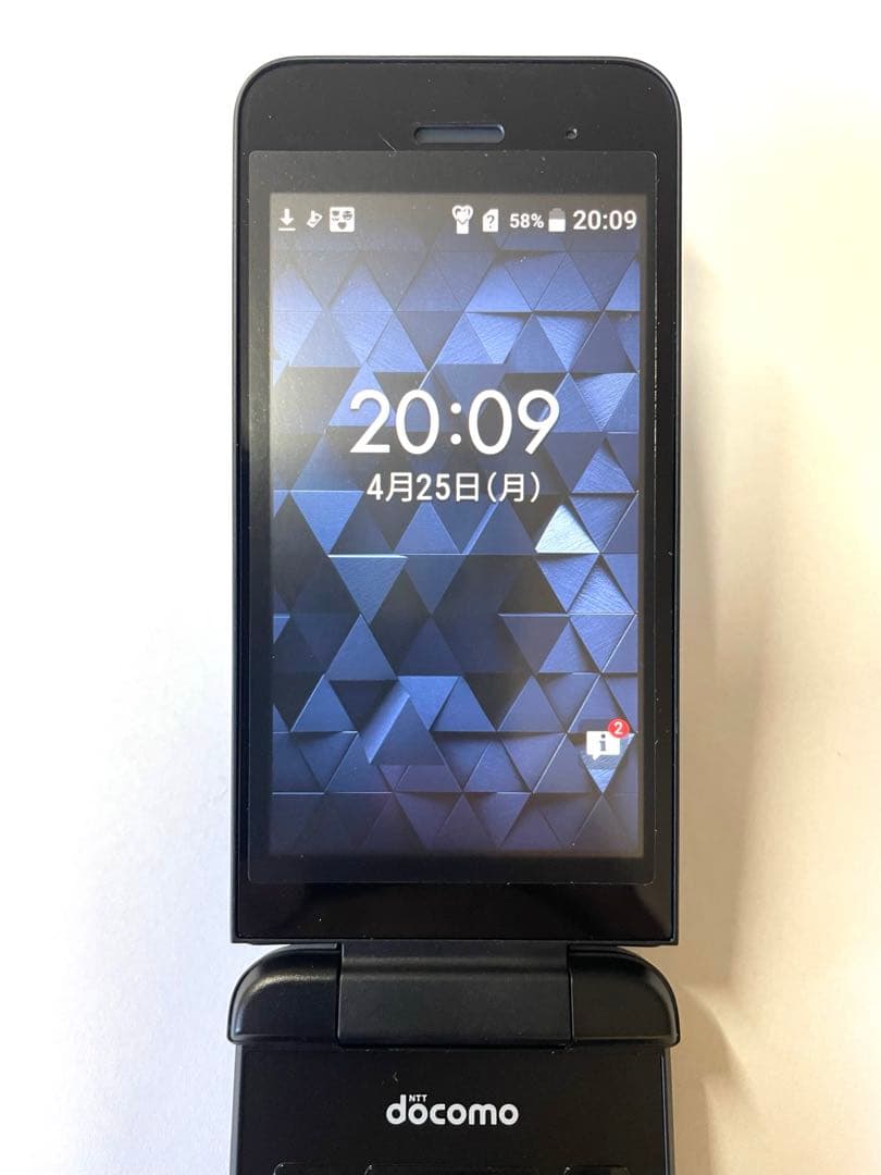 docomo ガラケー ブラック 未使用　KY-41B