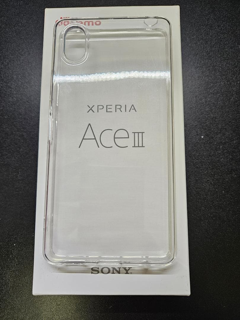 Xperia Ace III SIMフリー + ケース docomo版