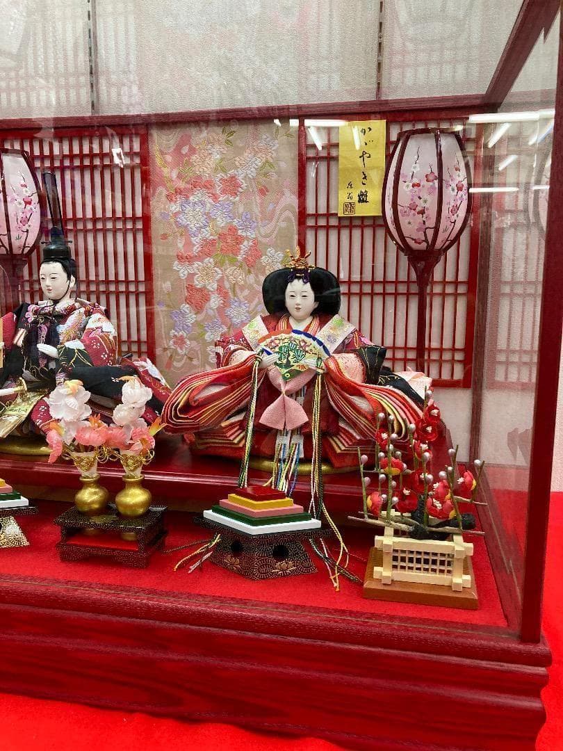 K17 豪華！訳あり特価！親王ケース　ひな人形ケース　三月ケース　雛ケース