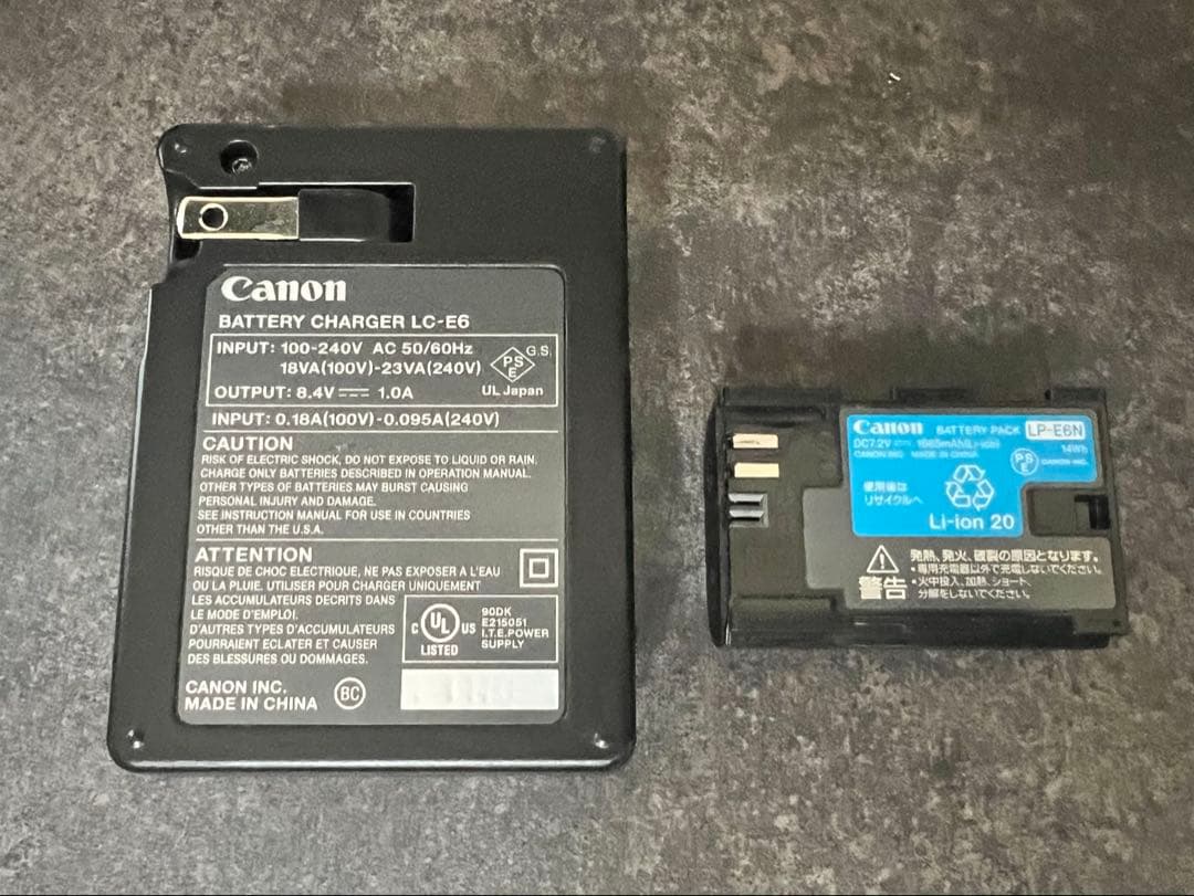 Canon EOS 80D 純正品　セット売り