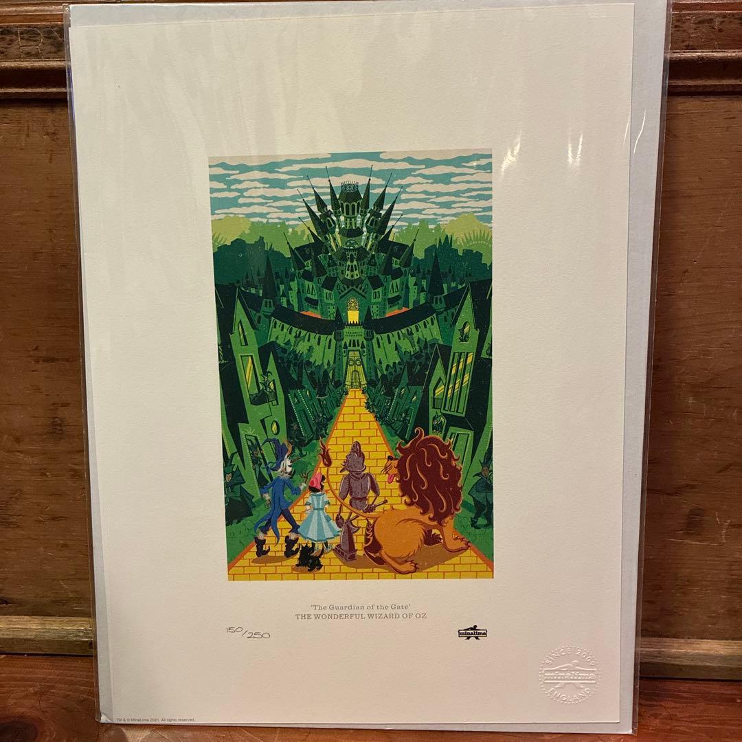 【限定アート】minalima オズの魔法使い 150/250 限定アート