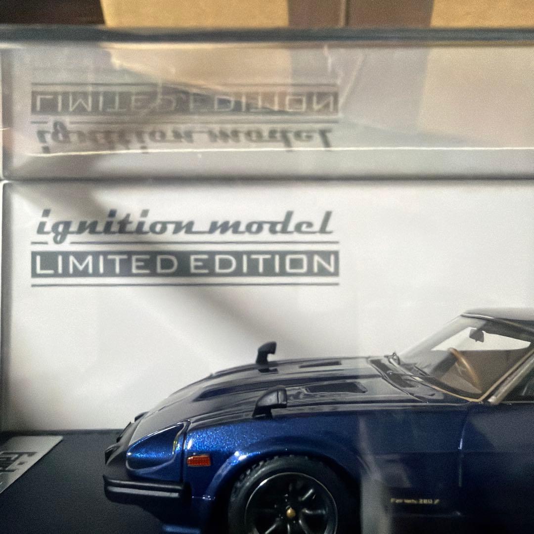 Fairlady Z ダークブルー 限定版ミニカー