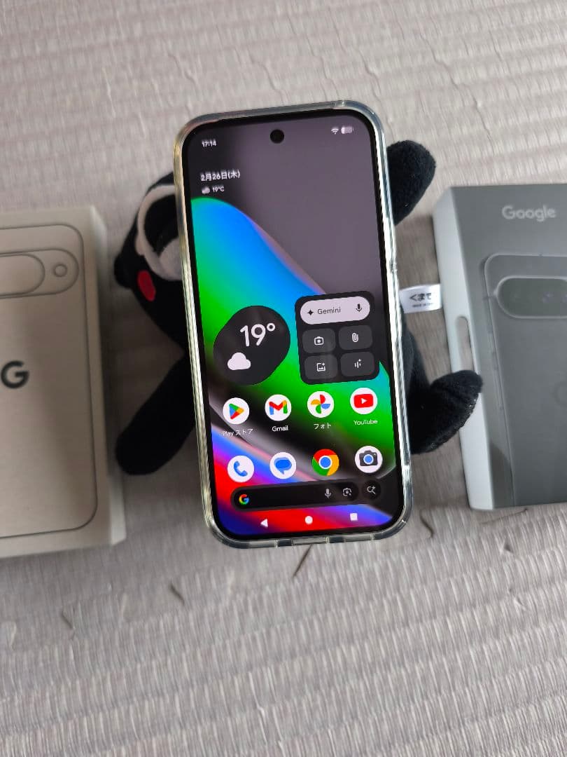 Google Pixel10　spigenケース付き