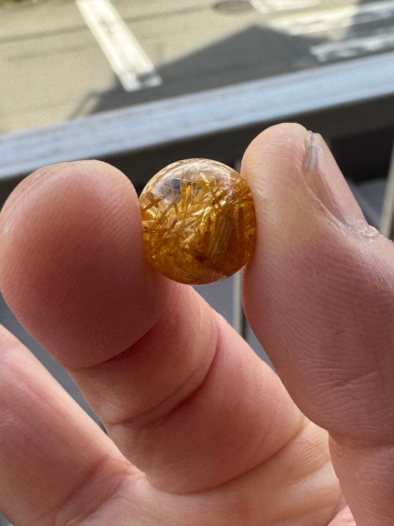 ⭐️ギッラギラのみっちみち❗️タイチンルチル 13mm 圧倒的な透明度です‼️