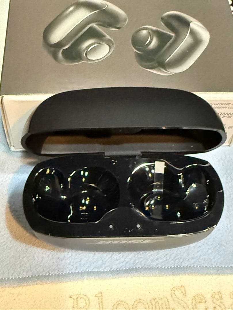 ★BOSE ULTRA OPEN EARBUDS ブラック 充電ケース付 美品★