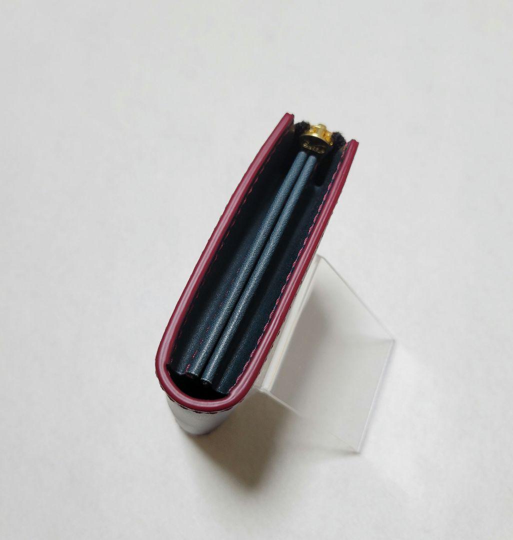 L字ファスナー財布　レザークラフト　小銭入れ　コンパクト財布　ハンドメイド