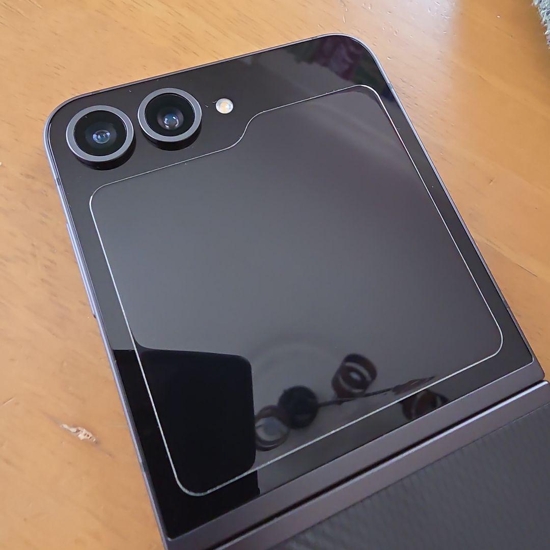 Galaxy z flip 6 simフリー（クラフテッドブラック、256GB）