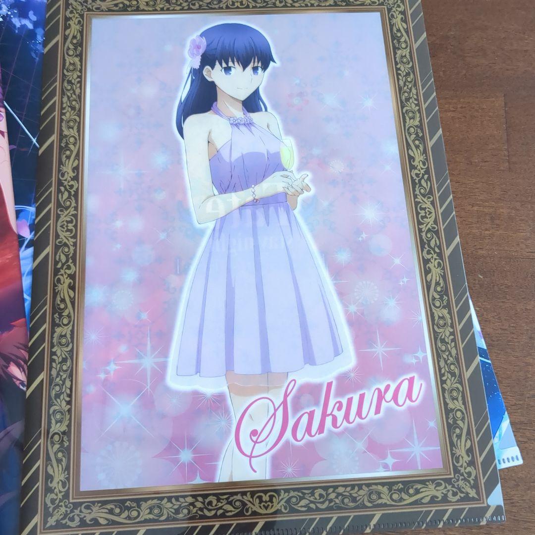 Fateシリーズ Sakura Matou クリアファイル 6枚セット