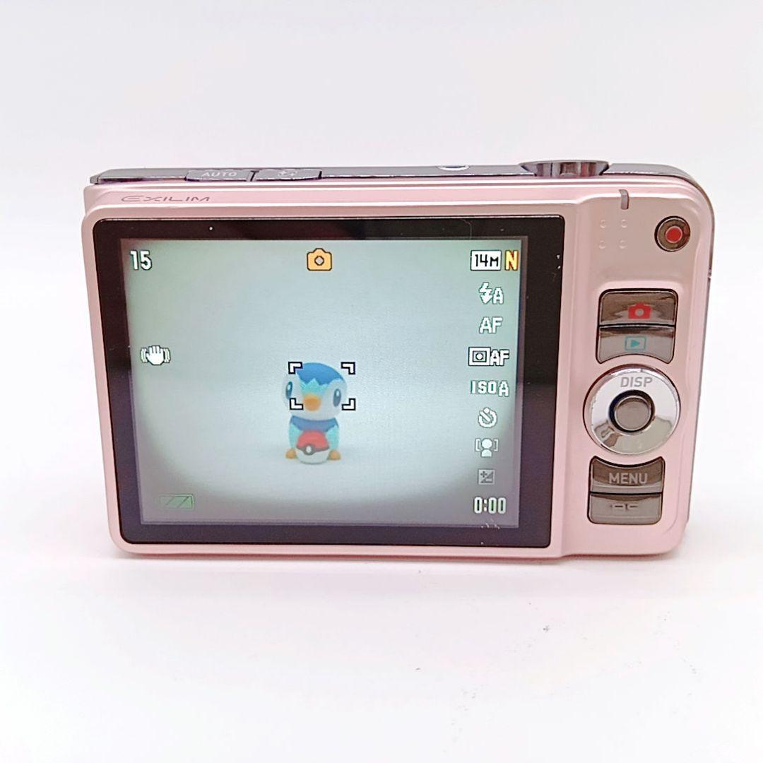 CASIO EXILIM EX-H15 コンデジ カメラ ピンク 付属品完備