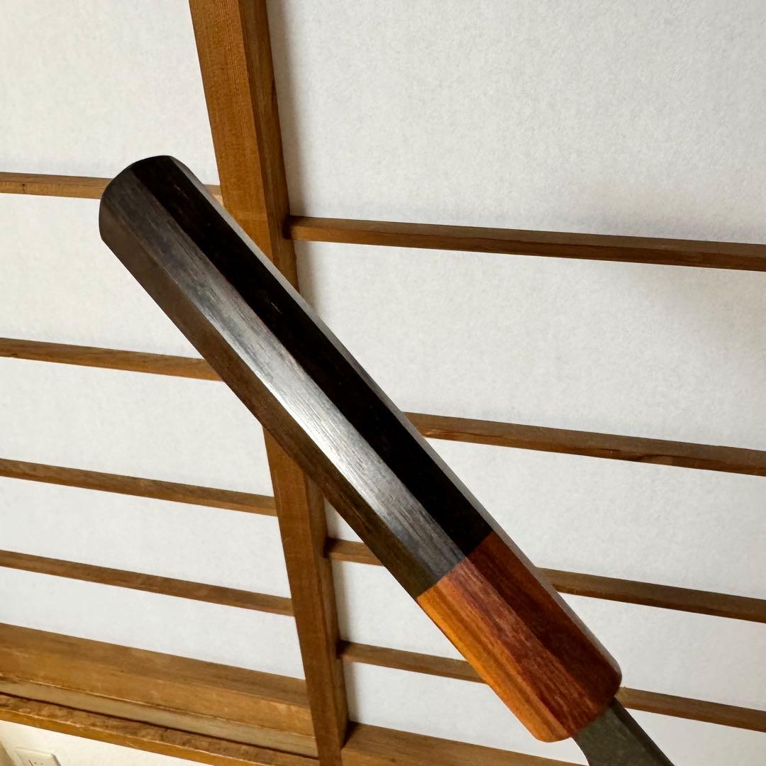 黒打ちダマスカス和牛刀八角柄 和包丁　シェフナイフ 210mm 牛刀