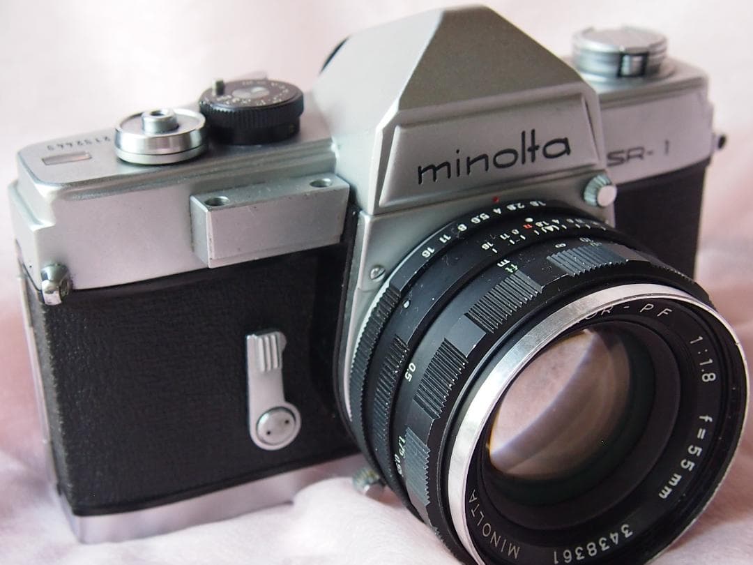 試写済：ミノルタSR1+PF55㎜ F1.8 SRマウント