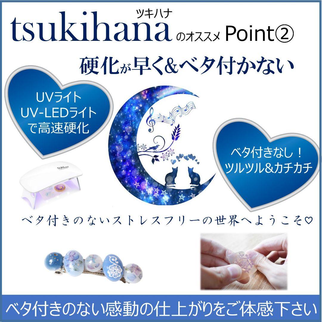 専用レジン液 ツキハナ10本、コーティング剤つき✩.*˚