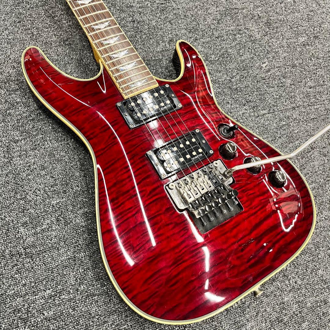 【11857】Schecter omen extreme FR red