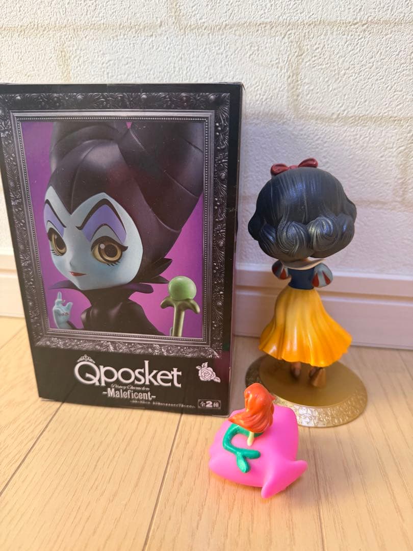 Qposket ディズニープリンセス 8体セット