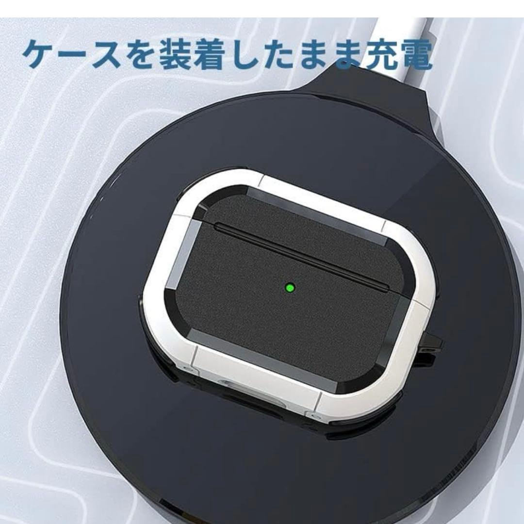 AirPods Pro2 ケース 柔軟性のあるTPU素材の カバー(レッド)