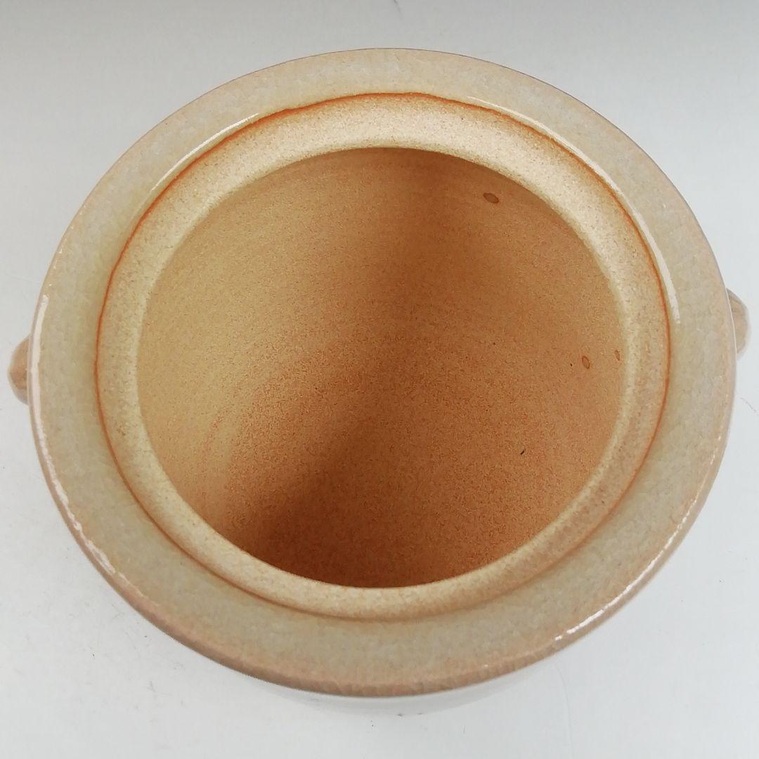 Ｗ３２２　香炉　『萩焼』『城山窯　金子信彦 造』　共箱　茶道具