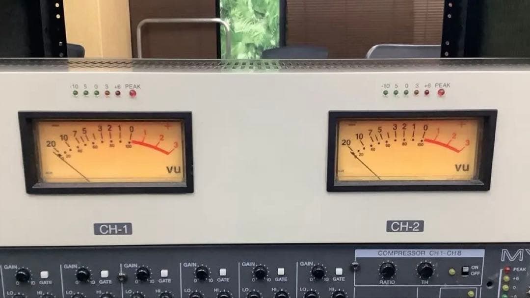 VU メーター