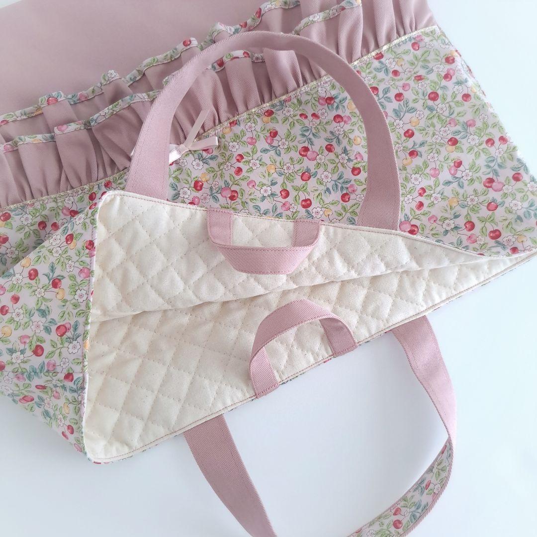 ❤︎110❤︎ ハンドメイド 入園入学 レッスンバッグ 体操服袋 給食袋
