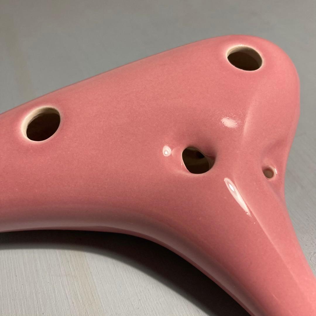 フォーカリンクオカリナ パストラルプラス 桜ピンク アルト C管 AC