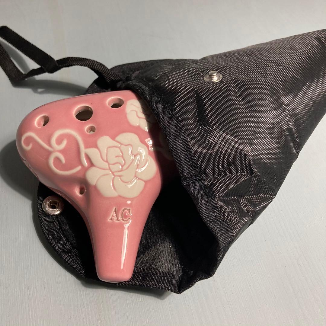 フォーカリンクオカリナ パストラルプラス 桜ピンク アルト C管 AC