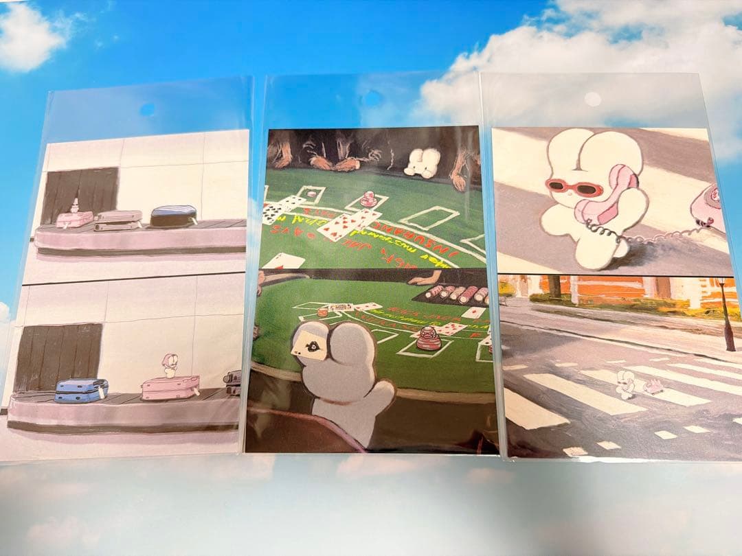 しりみみうさぎ beco+81 ポストカード42枚セット