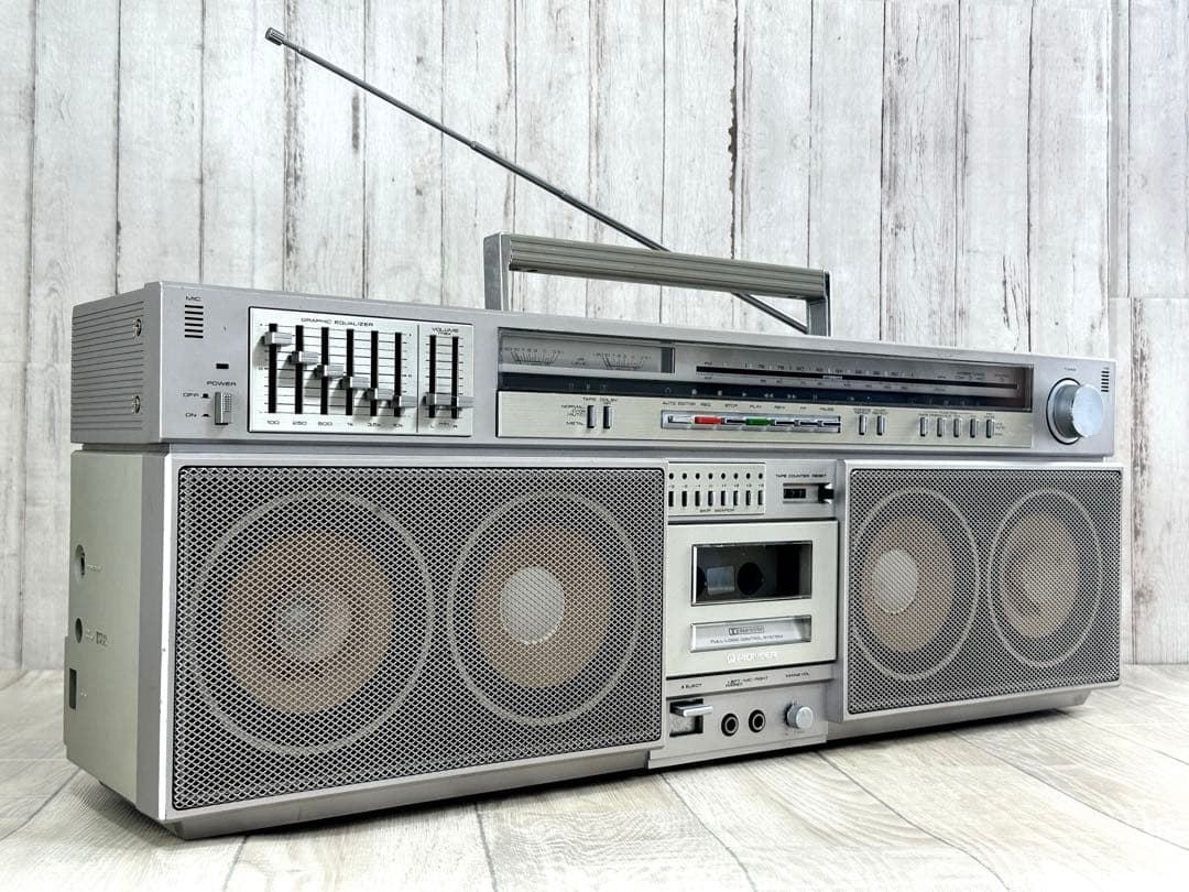 【動作品】PIONEER パイオニア ラジカセSK-900 希少名機レトロラジオ