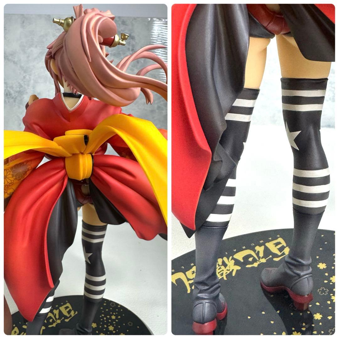 限定版 百花繚乱 前田慶次 1/8 アルター 開封美品 マット付き