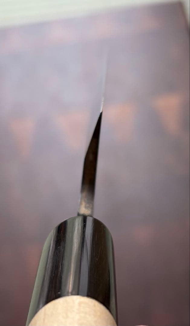 堺打刃物　舟行　出刃　霞150mm 5寸　包丁　白鋼　和包丁　釣り　未使用　水牛