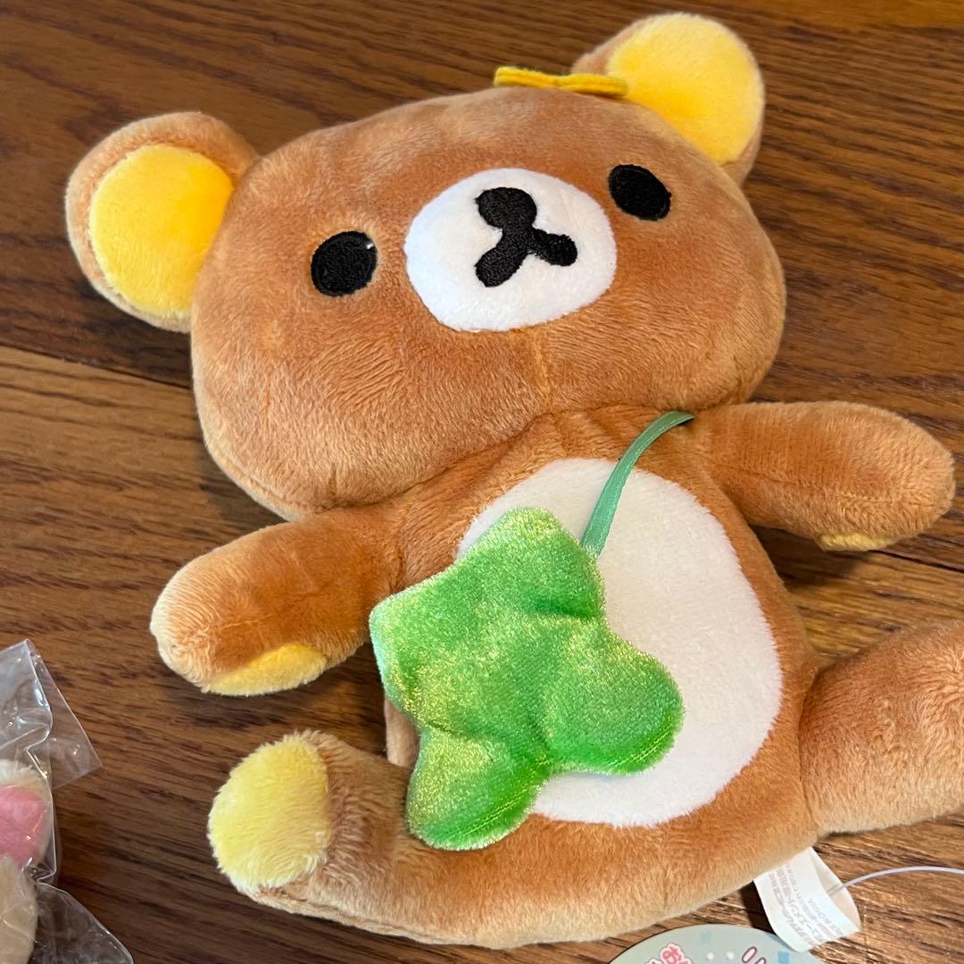 リラックマ お外でごろんおでかけぬいぐるみクローバーポシェットセット