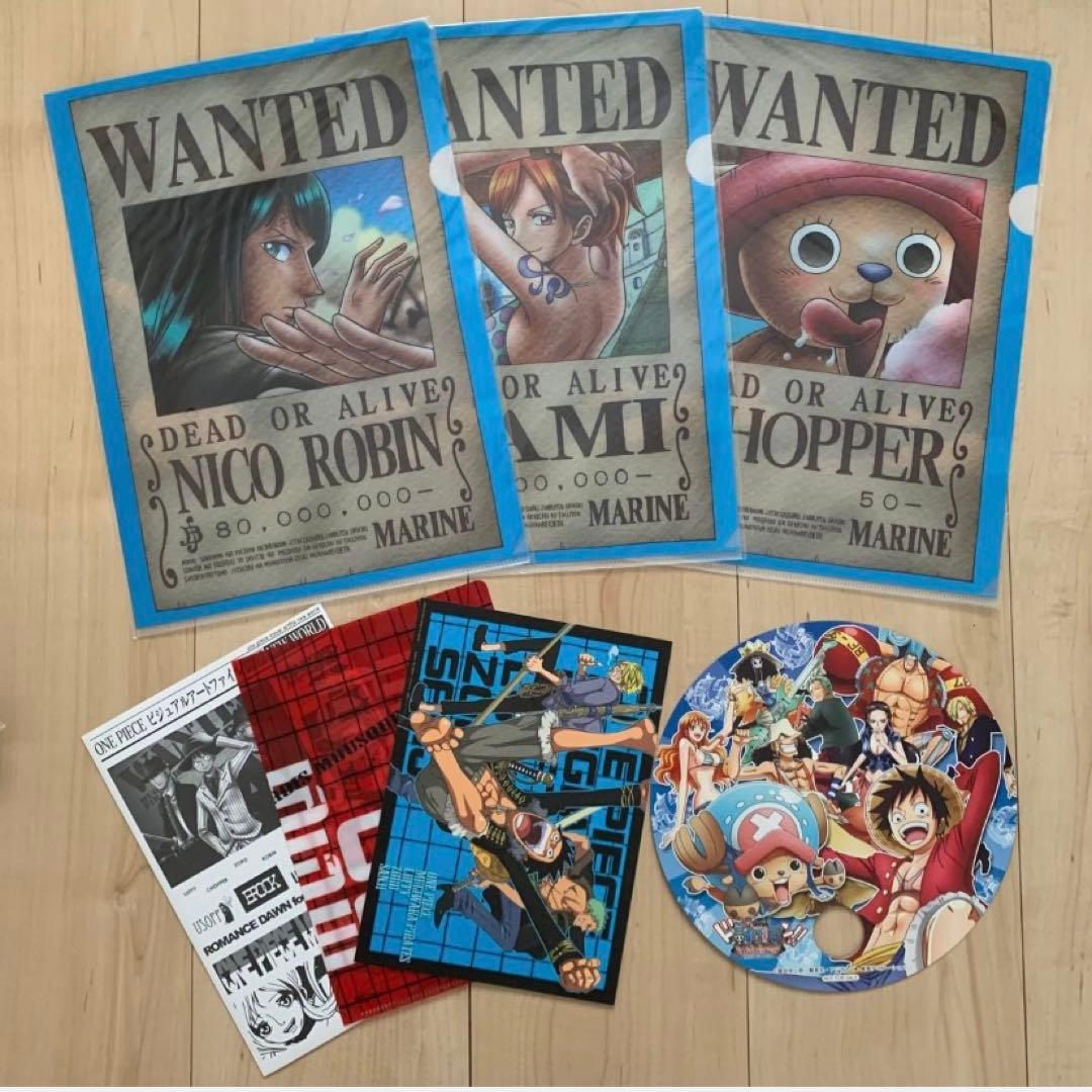 ワンピース 映画特典 パズル3個　777巻 零巻 宝袋 まとめ売り　ゴールド　Z