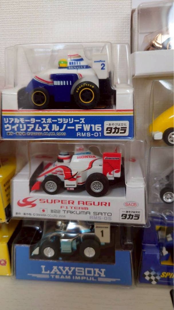 F1チョロQ 　10台セット　トヨタ　ウィリアムズルノー　ホンダ　アグリ等