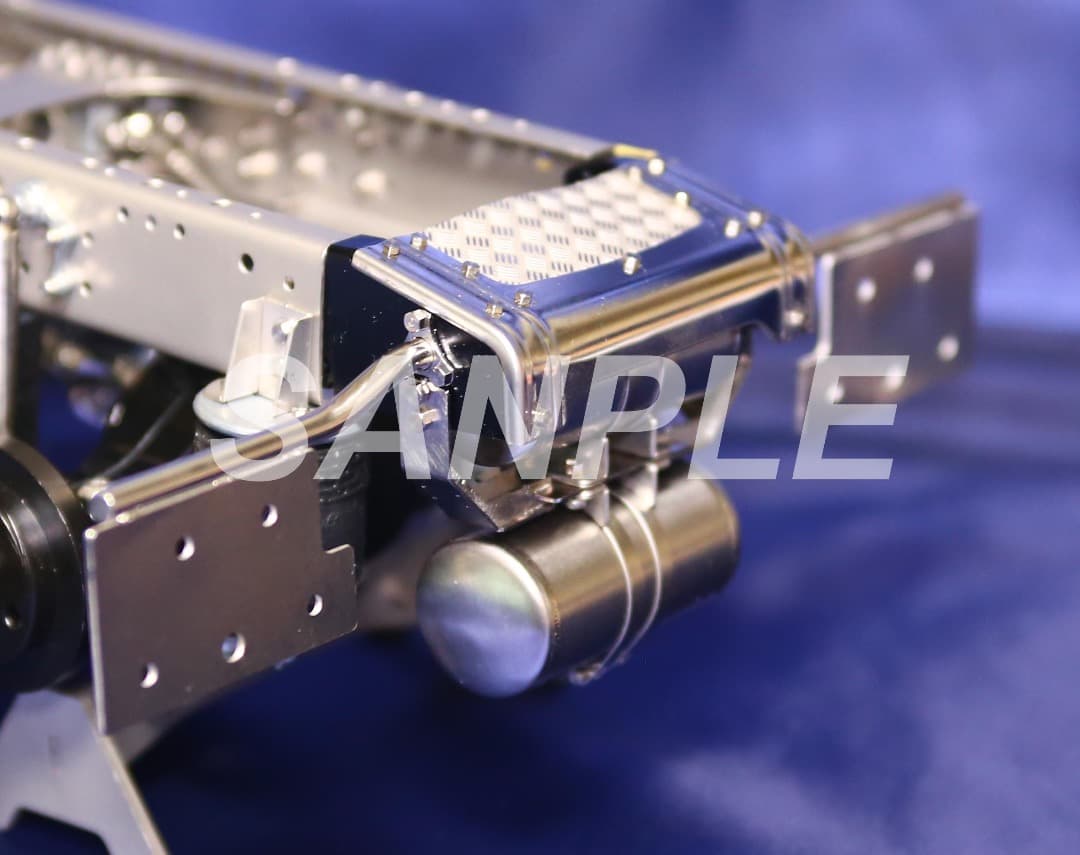 ■LESU ステンレス ガスタンク付 テールビームキット (改) G-6200