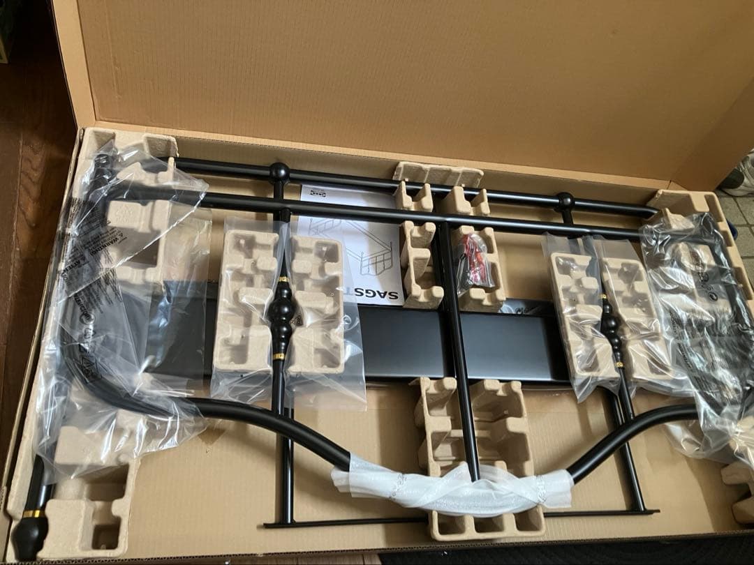 手渡し必須！新品　IKEA　SAGSTUA サグストゥーア ベッドフレーム120