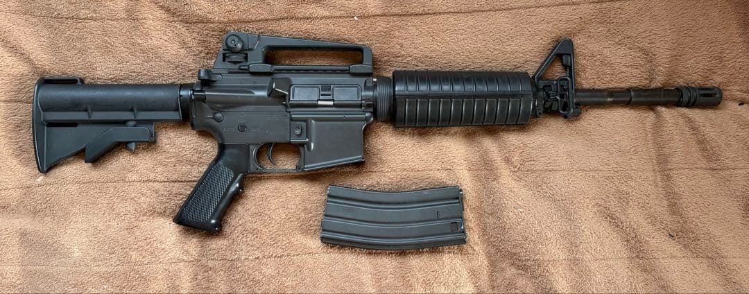 初速91m/s 東京マルイ　M4A1 スタンダード電動ガン カスタム品