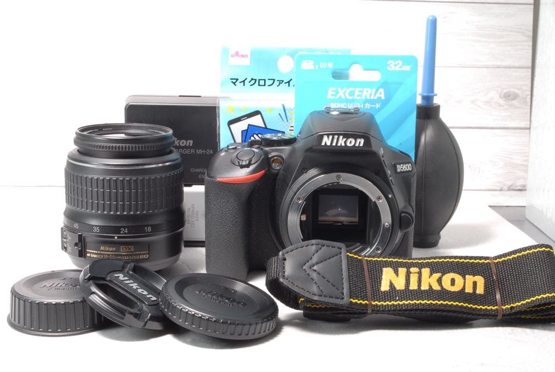 Nikon D5600 AF-S 18-55mm Ⅱ レンズキット スマホ転送