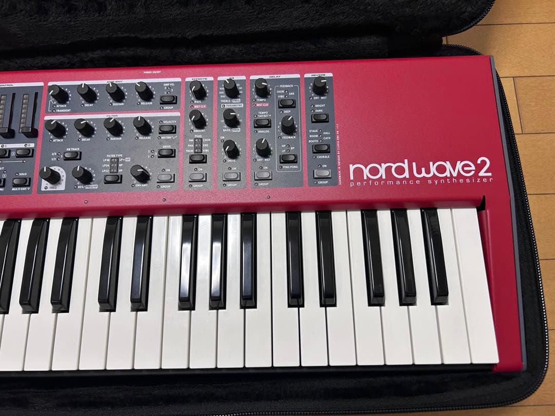 【最終値下げ】nord WAVE2 専用ソフトケース付き